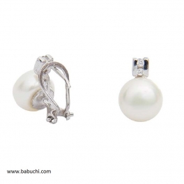 Pendientes tu y yo plata perla Pendientes tu y yo plata perla