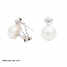 Pendientes plata mujer perlas Pendientes plata mujer perlas