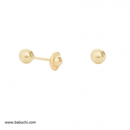 Pendientes bebé bola oro Pendientes bebé bola oro