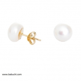 Pendientes oro 18 kilates perla Pendientes oro 18 kilates perla