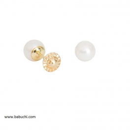 Pendientes de niña oro 18 k perla Pendientes de niña oro 18 k perla