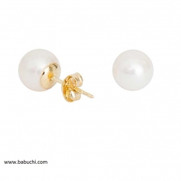 Pendientes de oro y perlas cultivadas Pendientes de oro y perlas cultivadas